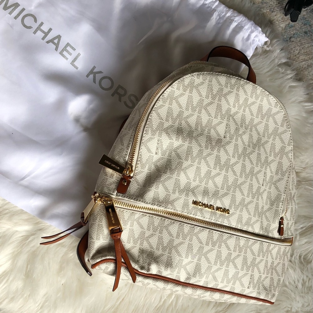 Michael Kors Rhea Medium Logo Backpack